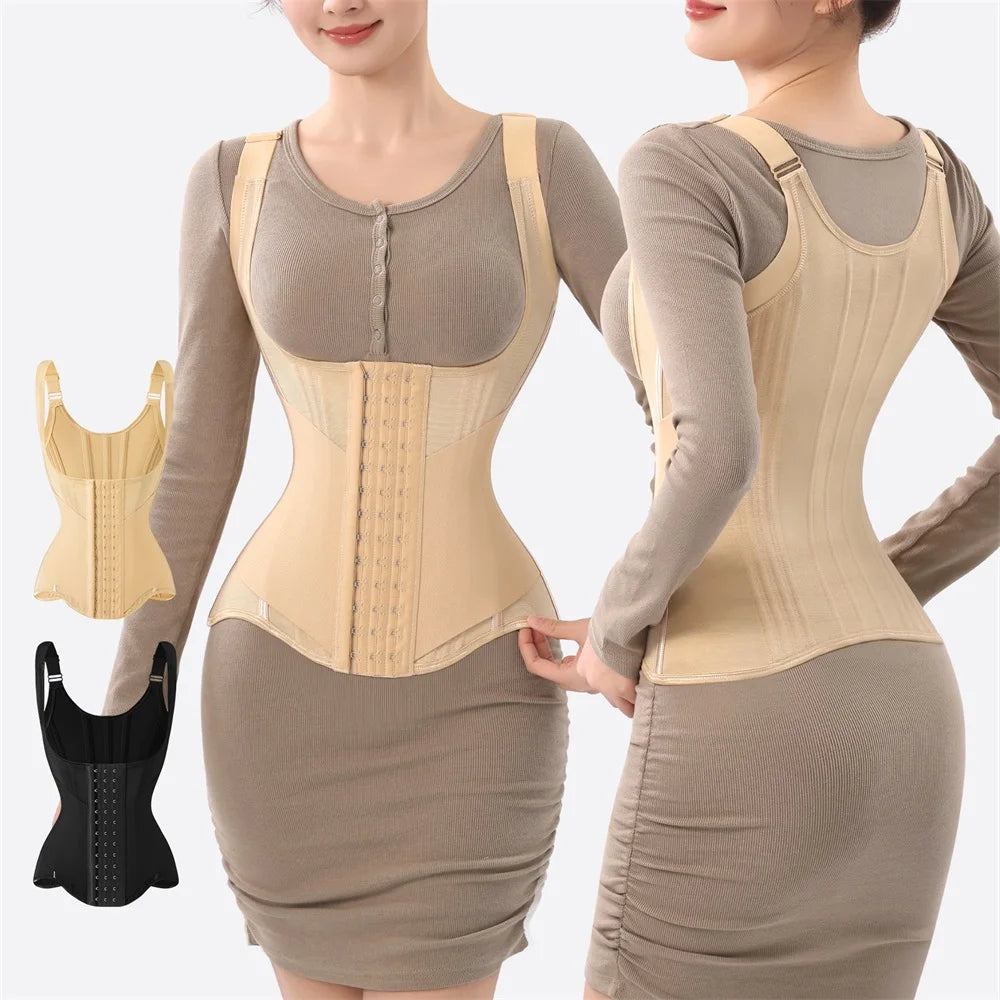 Cinta Modeladora Cintura Fina – Redução Instantânea da Silhueta e Suporte Diário