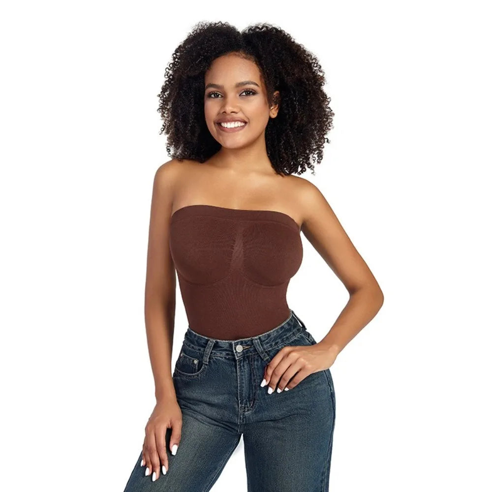 Body Feminino Modelador Sem Costura — Realce Suas Curvas com Conforto e Elegância!