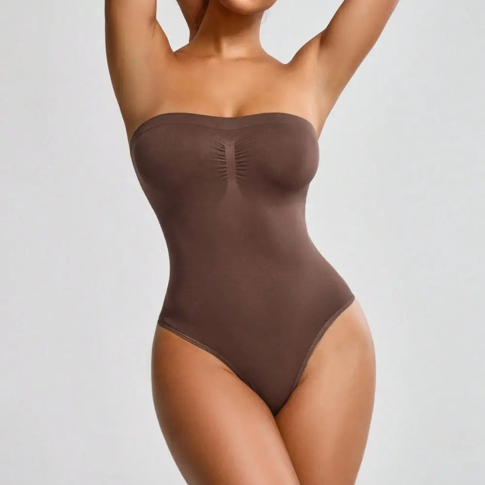 Body Feminino Modelador Sem Costura — Realce Suas Curvas com Conforto e Elegância!