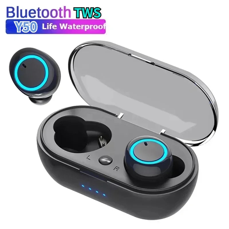 AquaBass X50 – Fones Bluetooth True Wireless IPX7 para Esporte